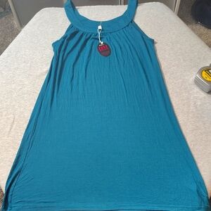 Teal Sleeveless Women's BLUETIME MIDI DRESS 👗👗👗